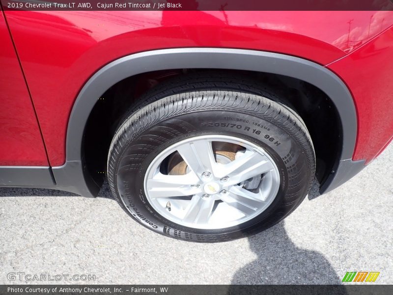 Cajun Red Tintcoat / Jet Black 2019 Chevrolet Trax LT AWD