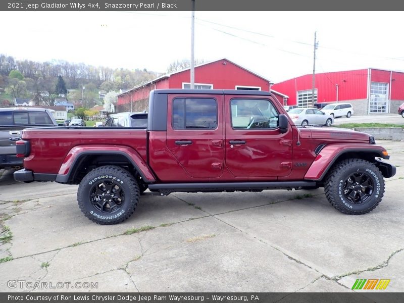 Snazzberry Pearl / Black 2021 Jeep Gladiator Willys 4x4