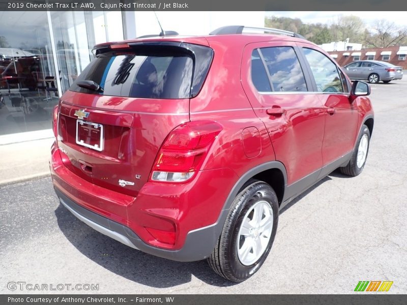 Cajun Red Tintcoat / Jet Black 2019 Chevrolet Trax LT AWD