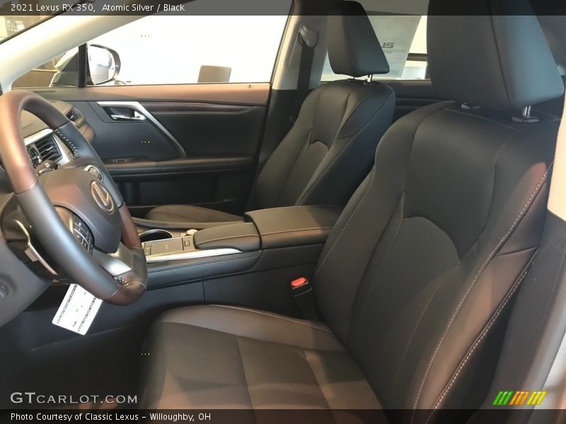 Atomic Silver / Black 2021 Lexus RX 350