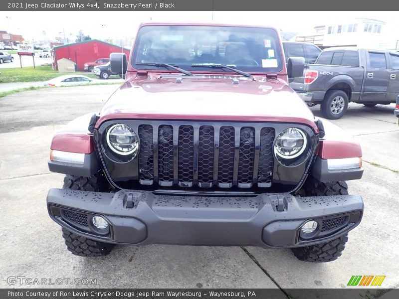 Snazzberry Pearl / Black 2021 Jeep Gladiator Willys 4x4