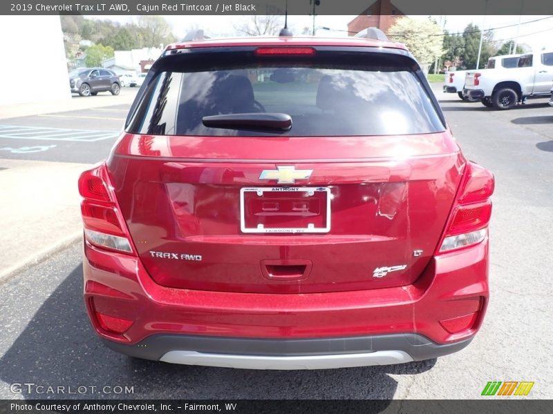 Cajun Red Tintcoat / Jet Black 2019 Chevrolet Trax LT AWD