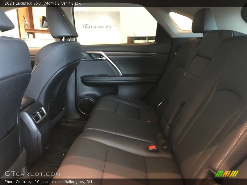 Atomic Silver / Black 2021 Lexus RX 350