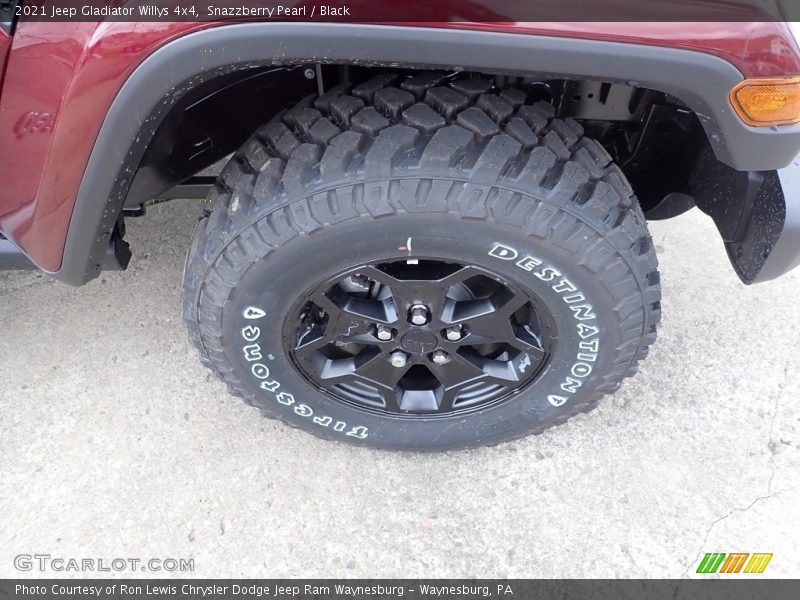 Snazzberry Pearl / Black 2021 Jeep Gladiator Willys 4x4