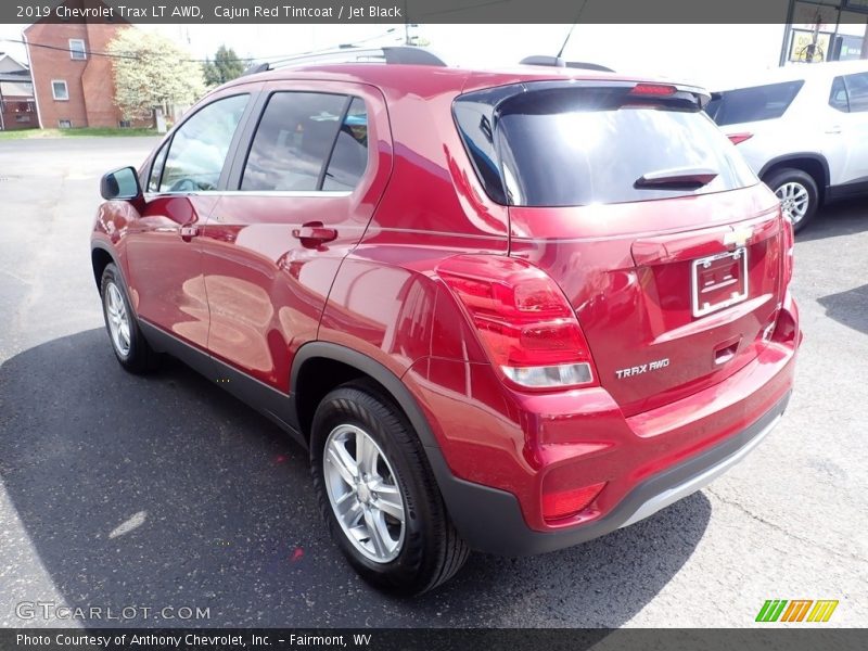 Cajun Red Tintcoat / Jet Black 2019 Chevrolet Trax LT AWD