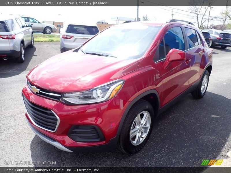Cajun Red Tintcoat / Jet Black 2019 Chevrolet Trax LT AWD