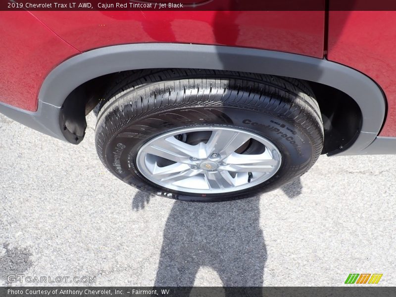 Cajun Red Tintcoat / Jet Black 2019 Chevrolet Trax LT AWD