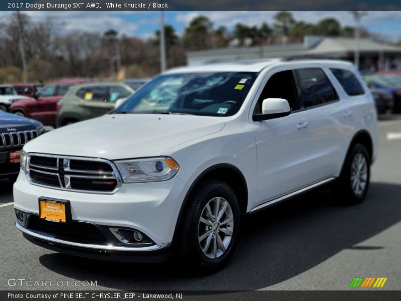 White Knuckle / Black 2017 Dodge Durango SXT AWD