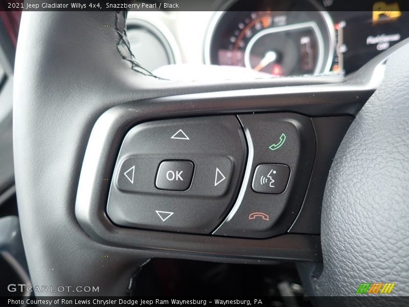 Snazzberry Pearl / Black 2021 Jeep Gladiator Willys 4x4