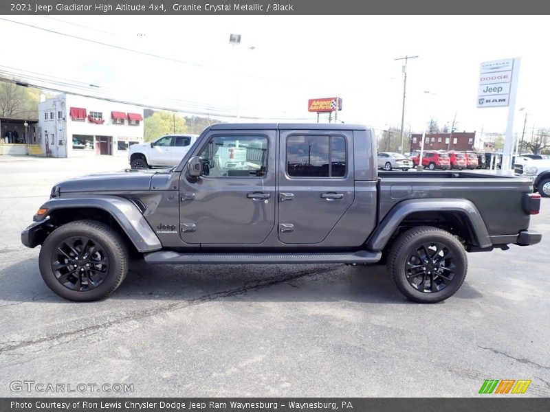 Granite Crystal Metallic / Black 2021 Jeep Gladiator High Altitude 4x4