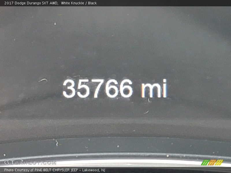 White Knuckle / Black 2017 Dodge Durango SXT AWD