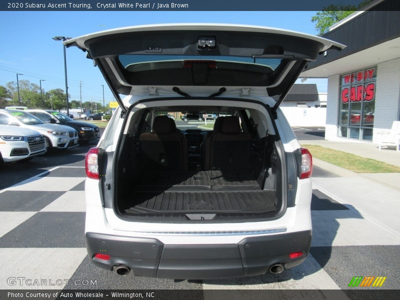 Crystal White Pearl / Java Brown 2020 Subaru Ascent Touring