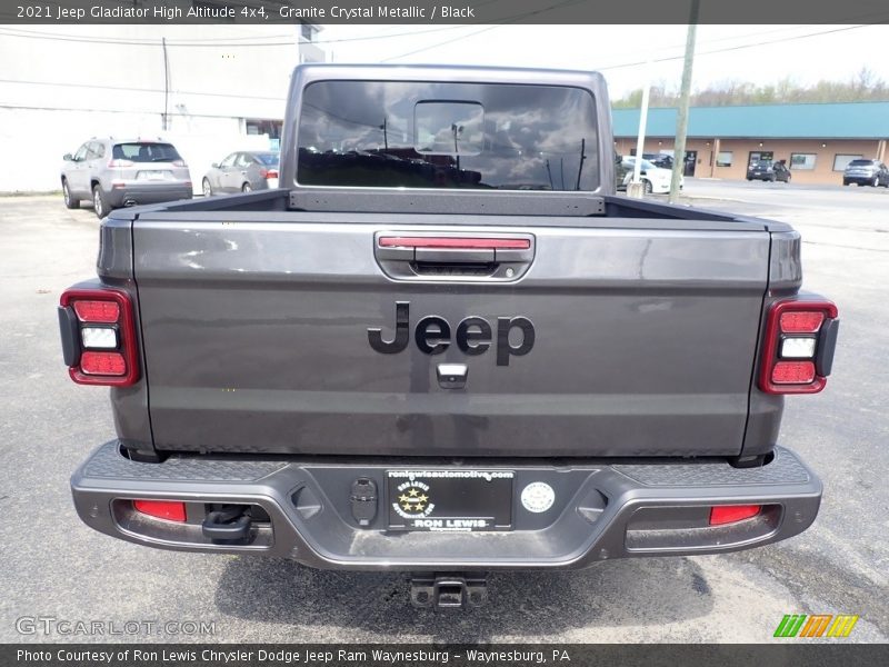 Granite Crystal Metallic / Black 2021 Jeep Gladiator High Altitude 4x4