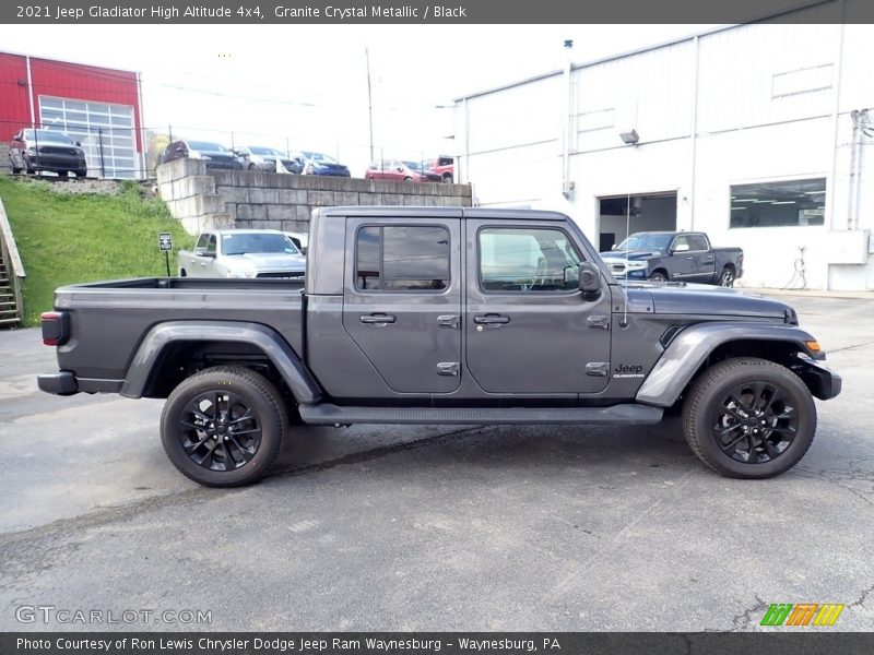 Granite Crystal Metallic / Black 2021 Jeep Gladiator High Altitude 4x4