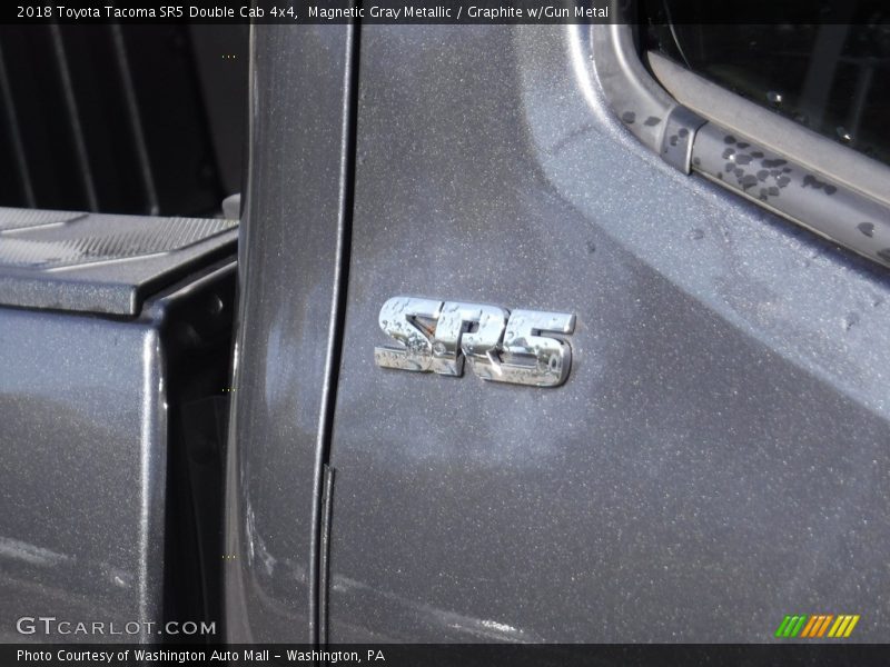 Magnetic Gray Metallic / Graphite w/Gun Metal 2018 Toyota Tacoma SR5 Double Cab 4x4