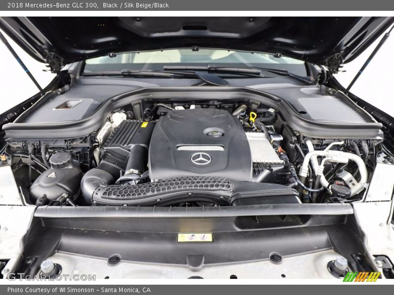 Black / Silk Beige/Black 2018 Mercedes-Benz GLC 300