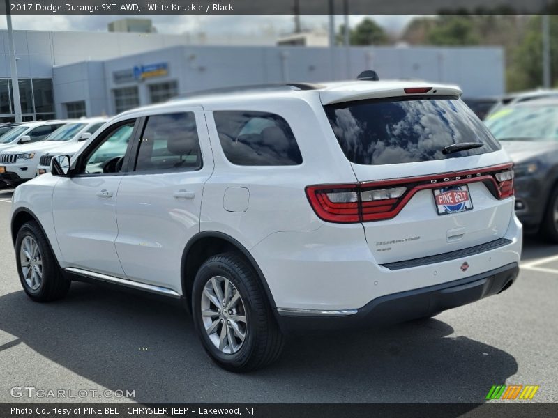 White Knuckle / Black 2017 Dodge Durango SXT AWD