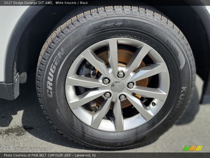 White Knuckle / Black 2017 Dodge Durango SXT AWD