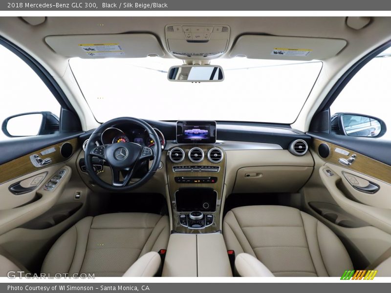 Black / Silk Beige/Black 2018 Mercedes-Benz GLC 300