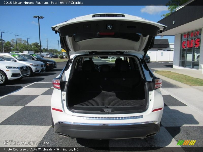 Pearl White / Graphite 2018 Nissan Murano Platinum
