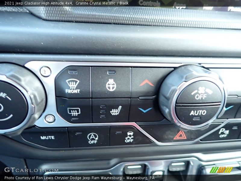Granite Crystal Metallic / Black 2021 Jeep Gladiator High Altitude 4x4
