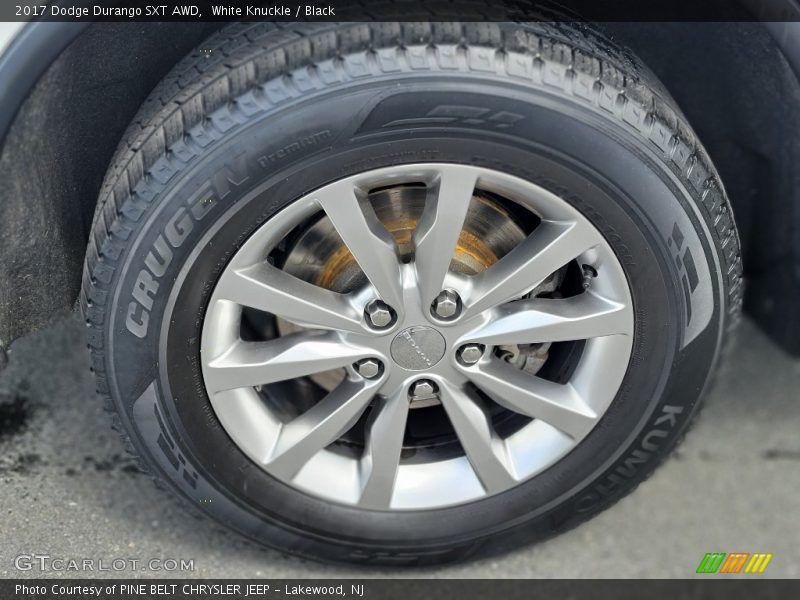White Knuckle / Black 2017 Dodge Durango SXT AWD