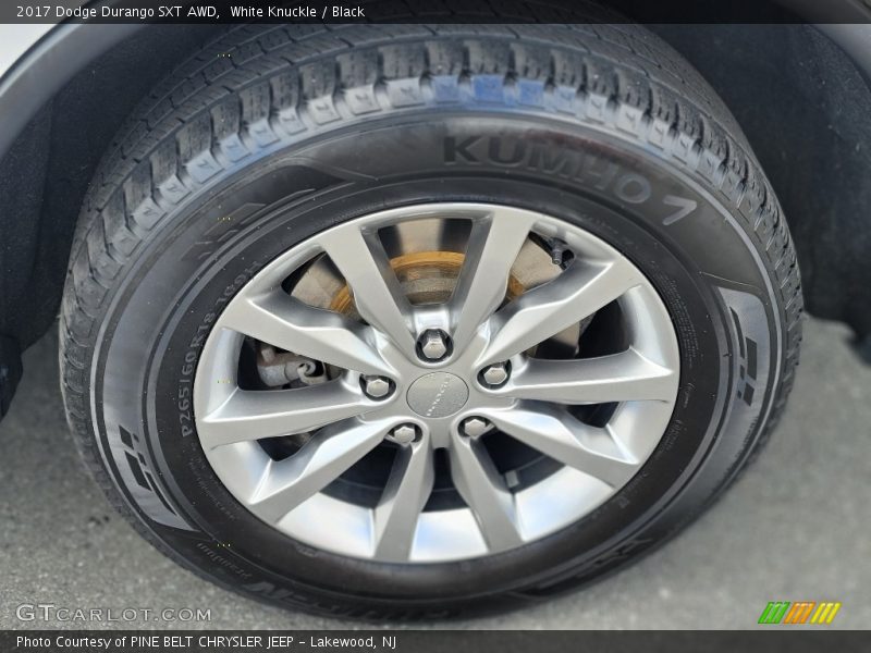 White Knuckle / Black 2017 Dodge Durango SXT AWD