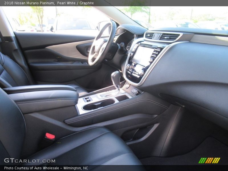 Pearl White / Graphite 2018 Nissan Murano Platinum