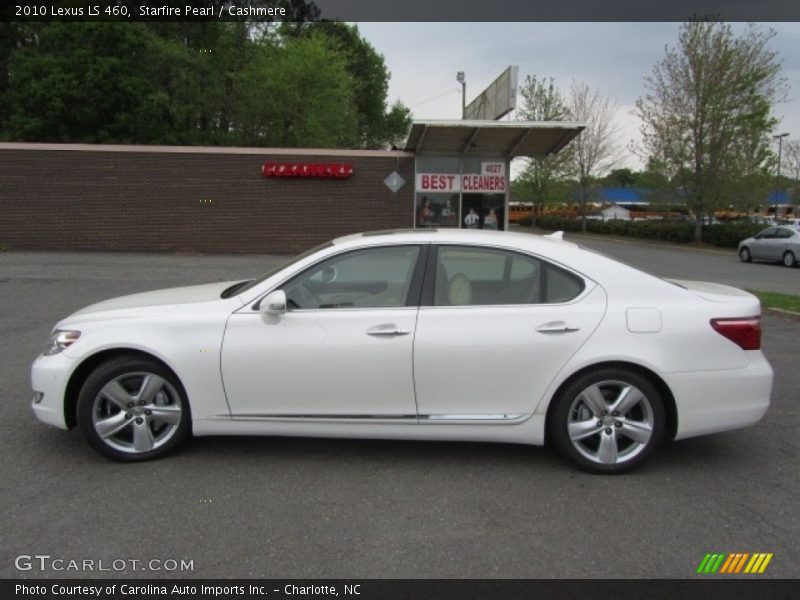 Starfire Pearl / Cashmere 2010 Lexus LS 460