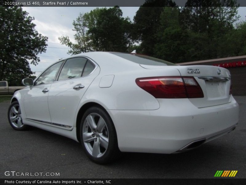 Starfire Pearl / Cashmere 2010 Lexus LS 460