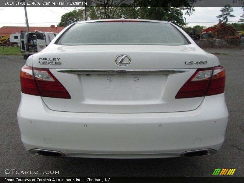Starfire Pearl / Cashmere 2010 Lexus LS 460