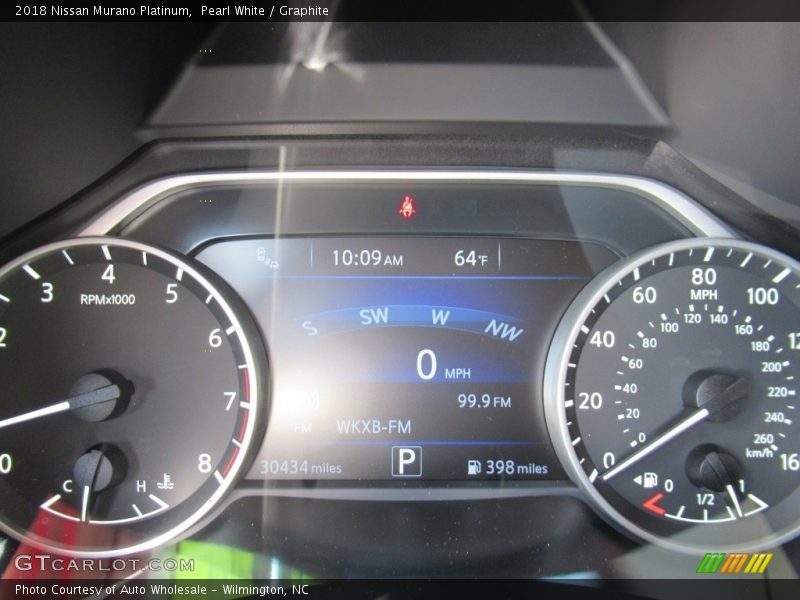 Pearl White / Graphite 2018 Nissan Murano Platinum