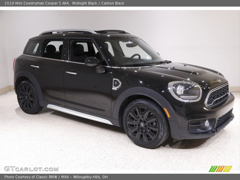 Midnight Black / Carbon Black 2019 Mini Countryman Cooper S All4