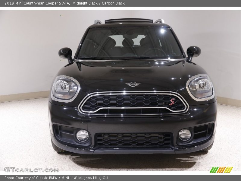 Midnight Black / Carbon Black 2019 Mini Countryman Cooper S All4