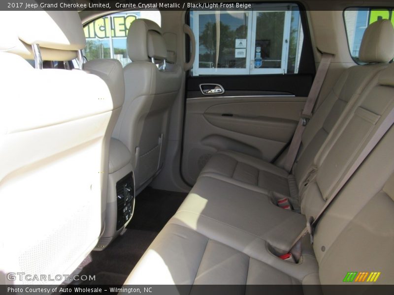 Granite Crystal Metallic / Black/Light Frost Beige 2017 Jeep Grand Cherokee Limited