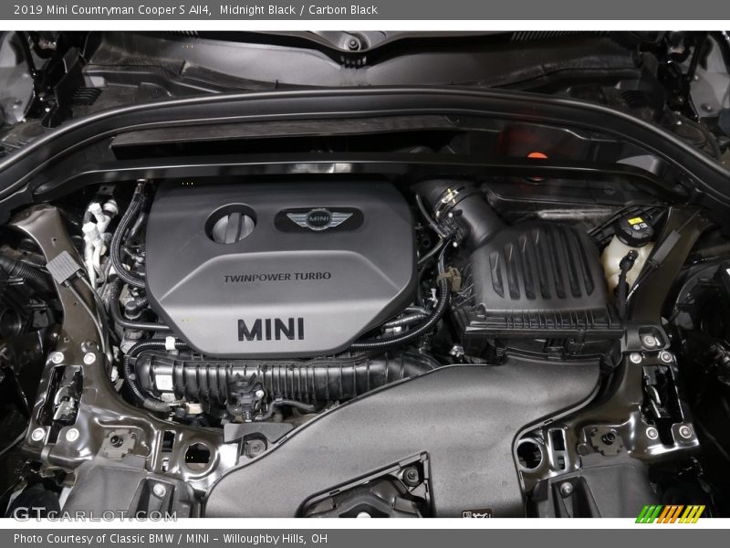 Midnight Black / Carbon Black 2019 Mini Countryman Cooper S All4