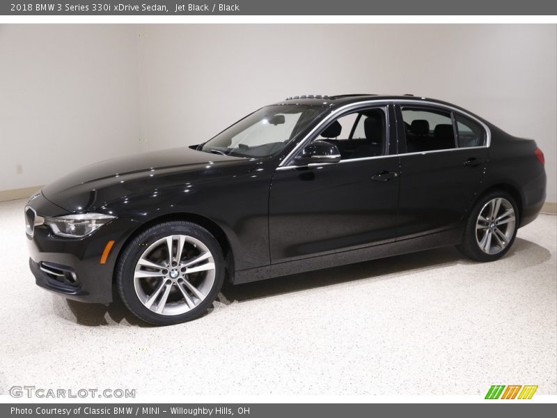 Jet Black / Black 2018 BMW 3 Series 330i xDrive Sedan