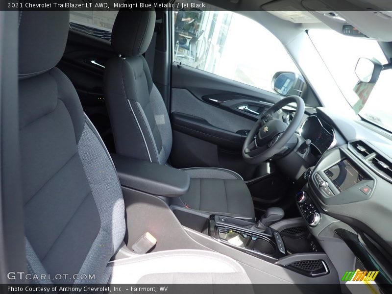 Midnight Blue Metallic / Jet Black 2021 Chevrolet TrailBlazer LT AWD