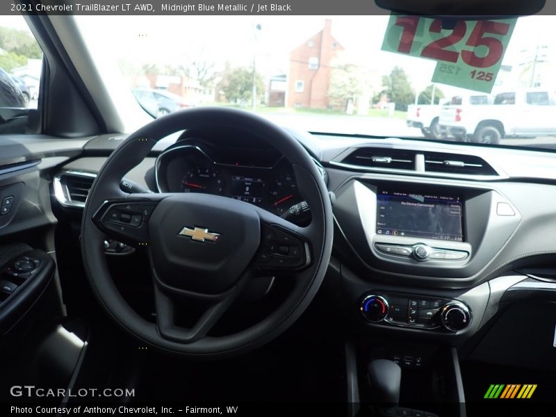 Midnight Blue Metallic / Jet Black 2021 Chevrolet TrailBlazer LT AWD