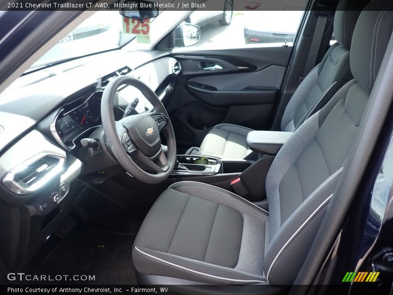 Midnight Blue Metallic / Jet Black 2021 Chevrolet TrailBlazer LT AWD