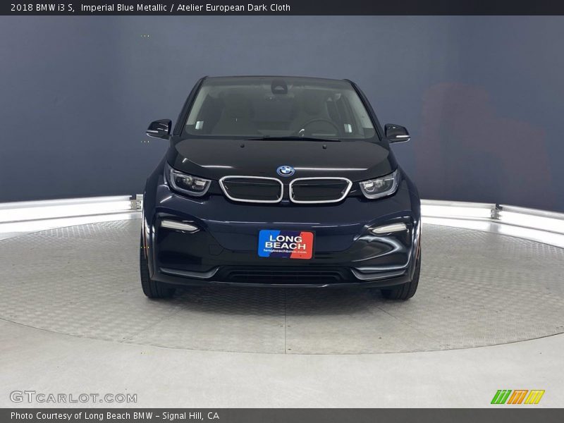 Imperial Blue Metallic / Atelier European Dark Cloth 2018 BMW i3 S