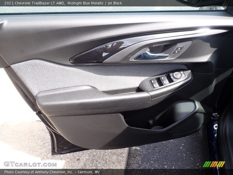 Midnight Blue Metallic / Jet Black 2021 Chevrolet TrailBlazer LT AWD