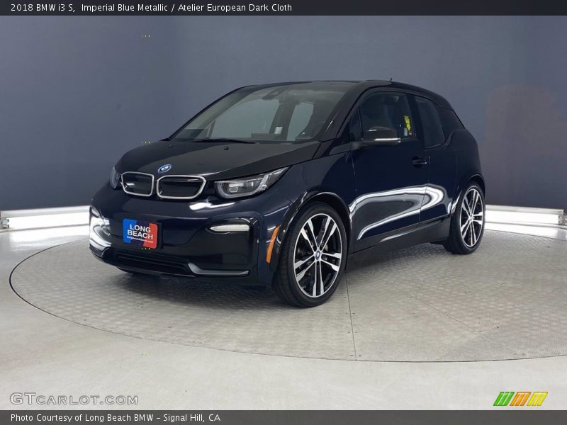 Imperial Blue Metallic / Atelier European Dark Cloth 2018 BMW i3 S