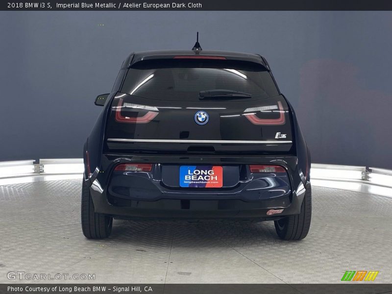 Imperial Blue Metallic / Atelier European Dark Cloth 2018 BMW i3 S