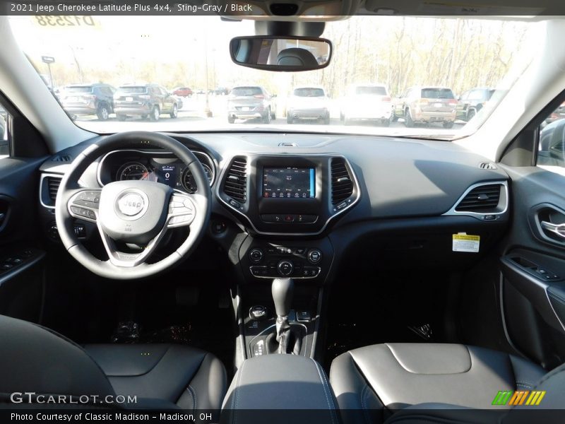 Sting-Gray / Black 2021 Jeep Cherokee Latitude Plus 4x4