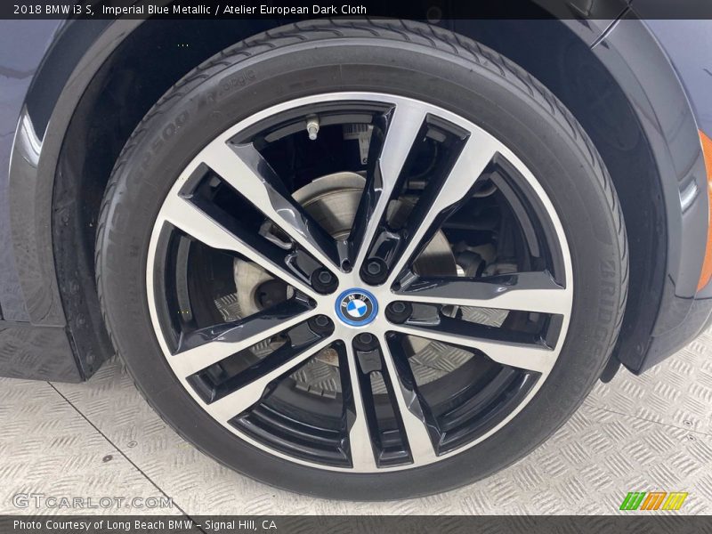Imperial Blue Metallic / Atelier European Dark Cloth 2018 BMW i3 S