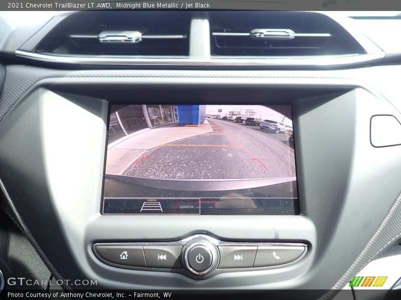 Midnight Blue Metallic / Jet Black 2021 Chevrolet TrailBlazer LT AWD