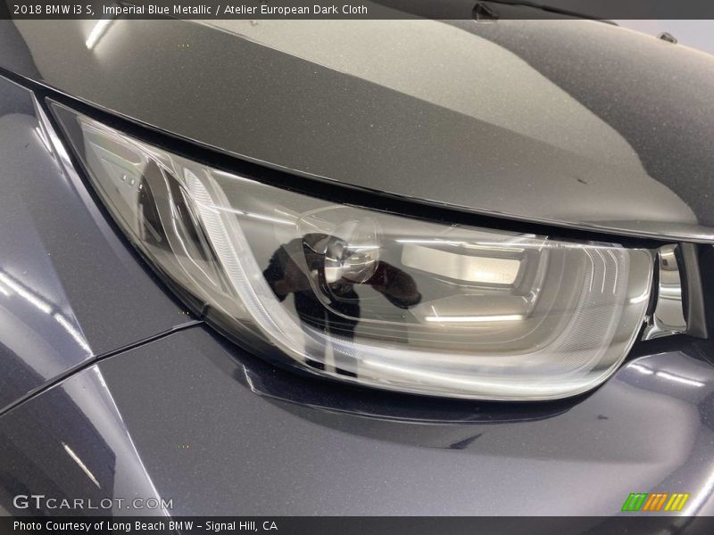 Imperial Blue Metallic / Atelier European Dark Cloth 2018 BMW i3 S