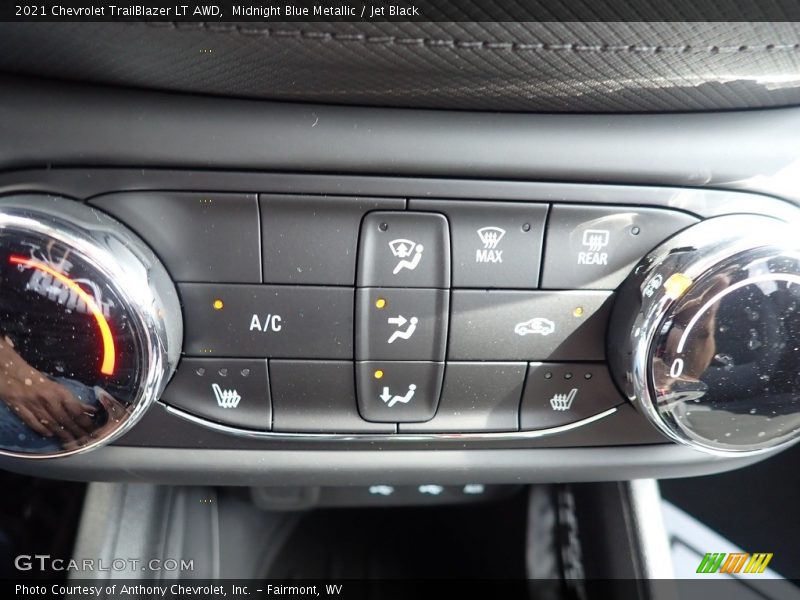 Midnight Blue Metallic / Jet Black 2021 Chevrolet TrailBlazer LT AWD