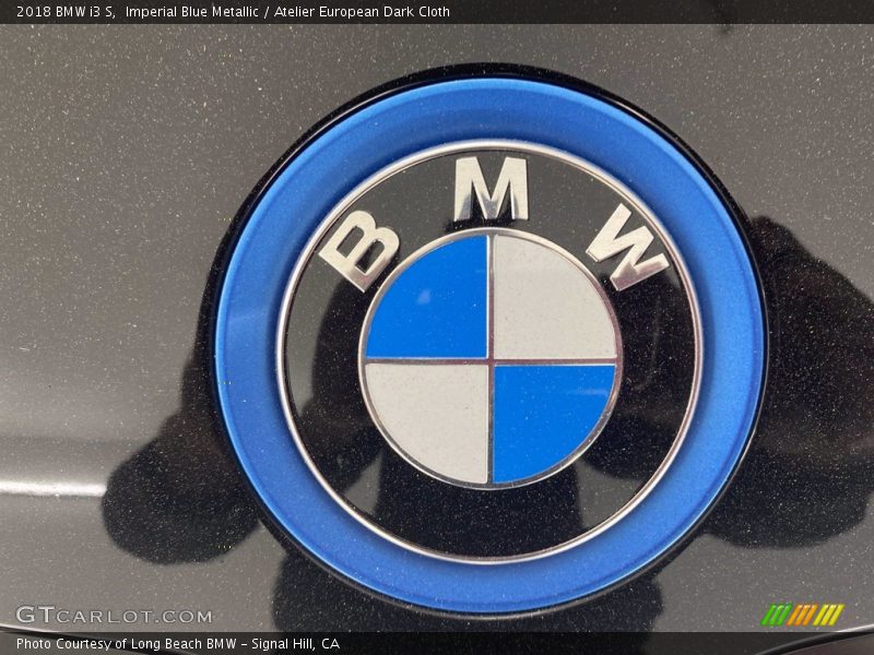 Imperial Blue Metallic / Atelier European Dark Cloth 2018 BMW i3 S